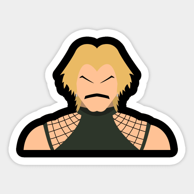 Rugal Vector Sticker by MagicFlounder